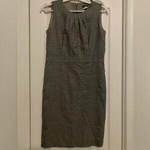 Elegant Jcrew wool blend Gray Sleeveless Dress